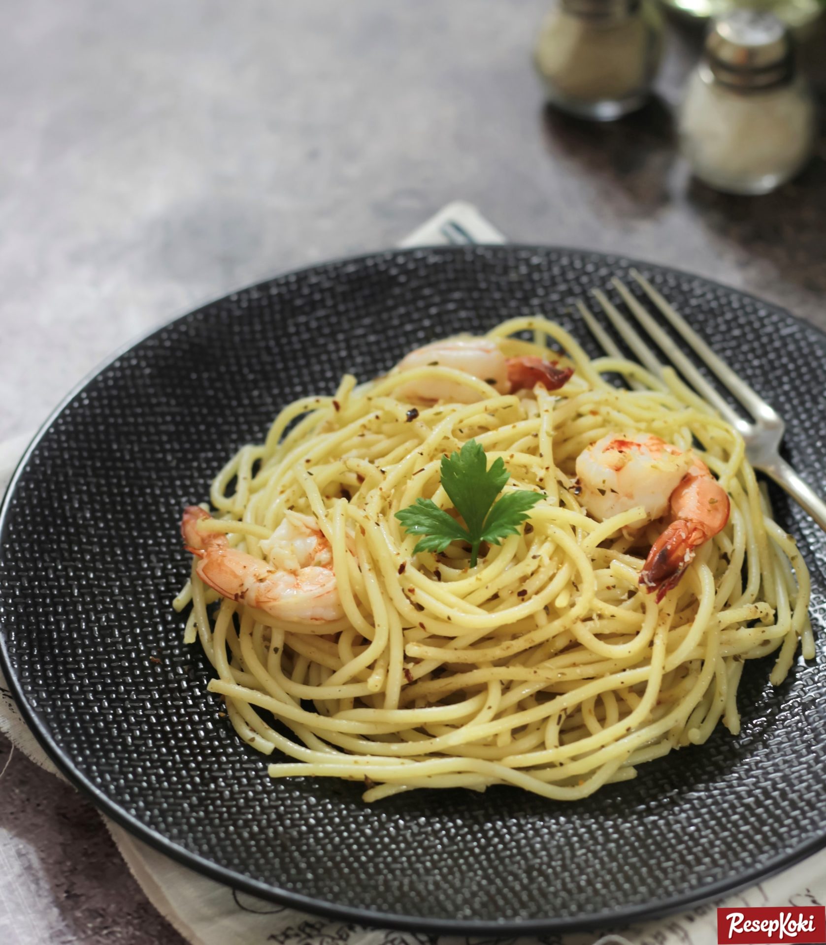 Spaghetti Aglio Olio Gurih Simpel Praktis Resep ResepKoki