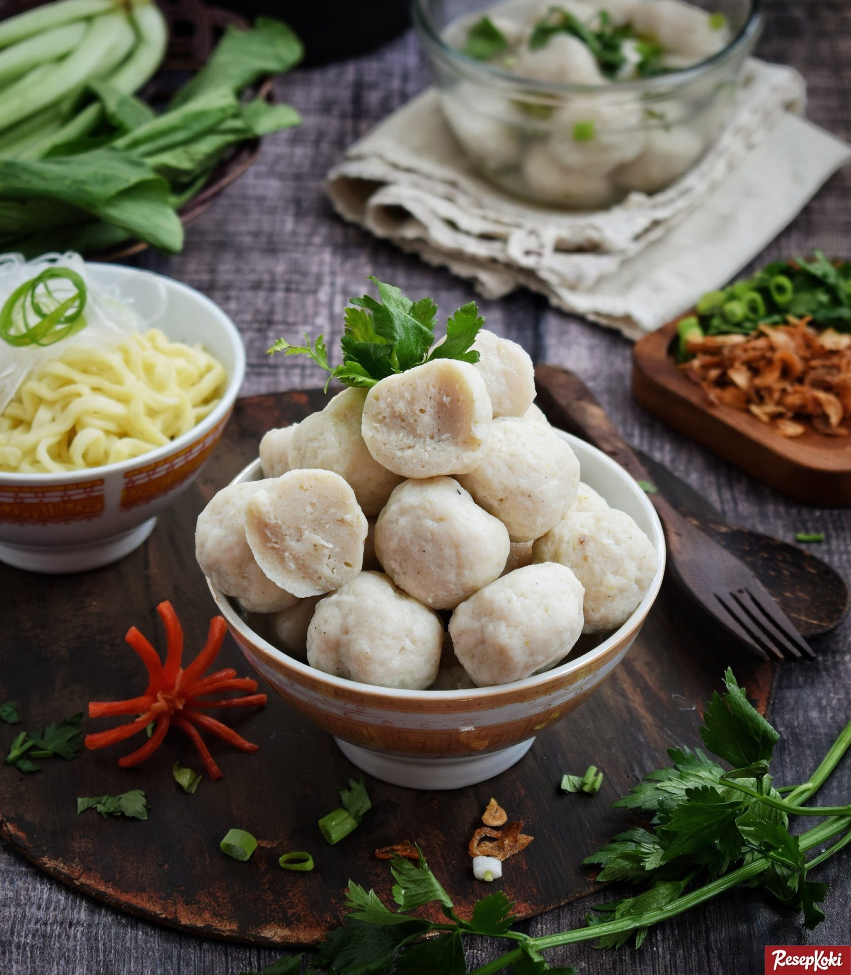 Bakso Ayam Gurih Kenyal Praktis Ekonomis - Resep | ResepKoki