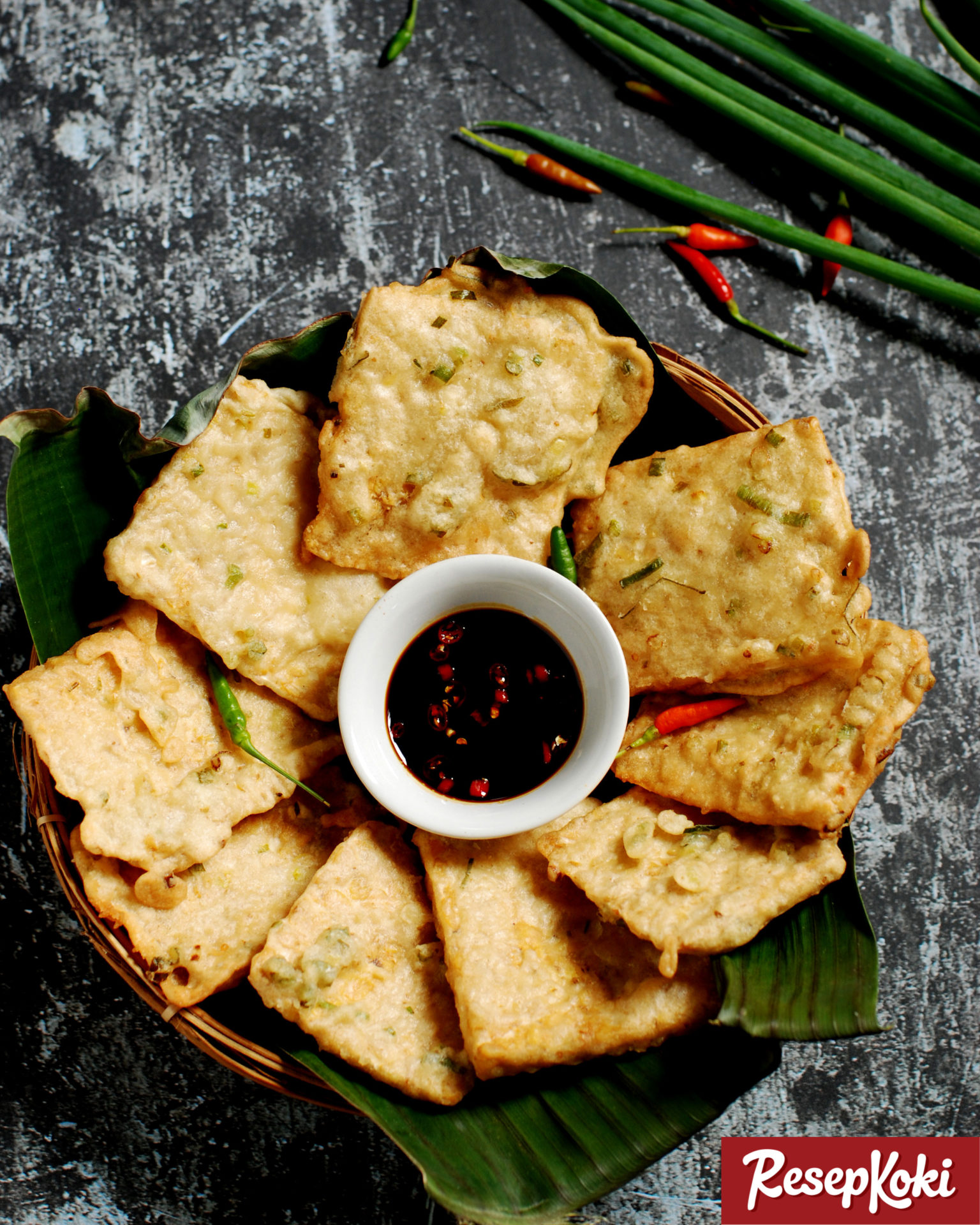 Tempe Mendoan Purwokerto dengan Sambel Kecap Resep 