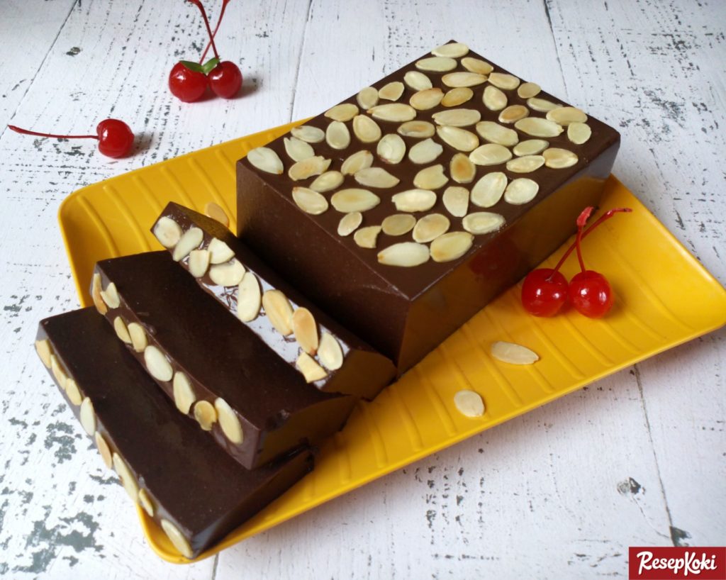 Puding Brownies Cantik dan Super Nyoklat Resep ResepKoki