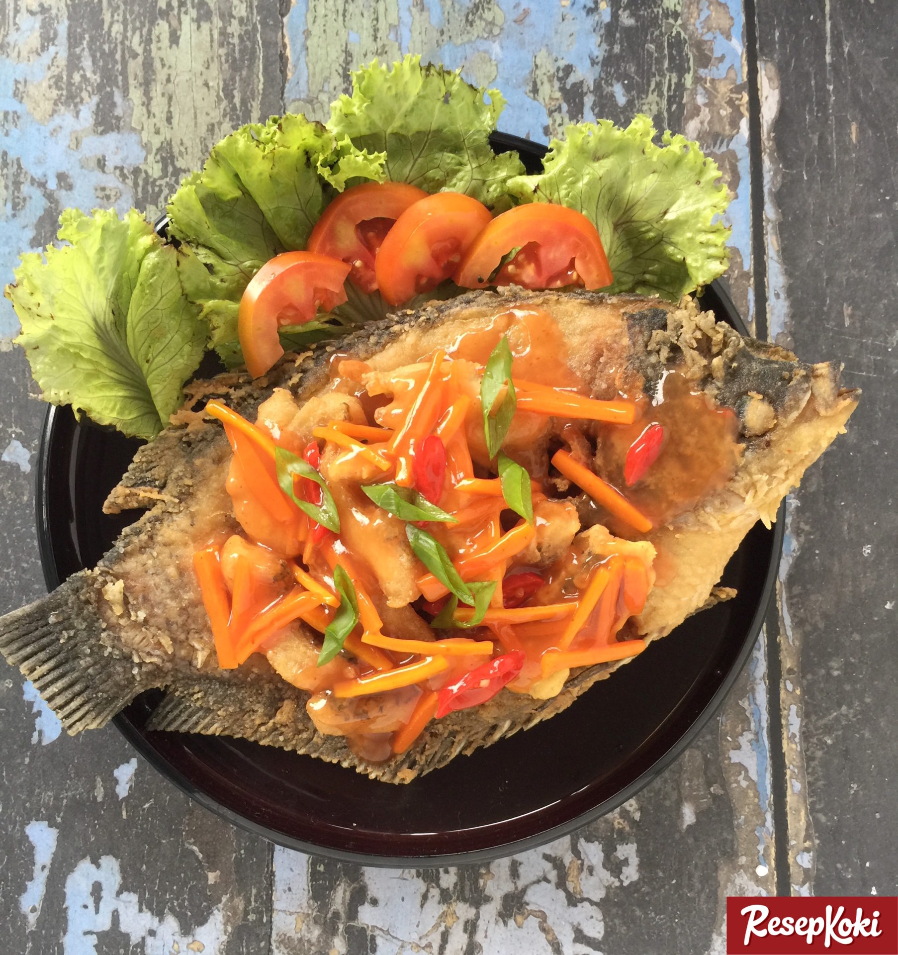 Ikan Gurame (Fillet) Asam Manis Juara Resep ResepKoki