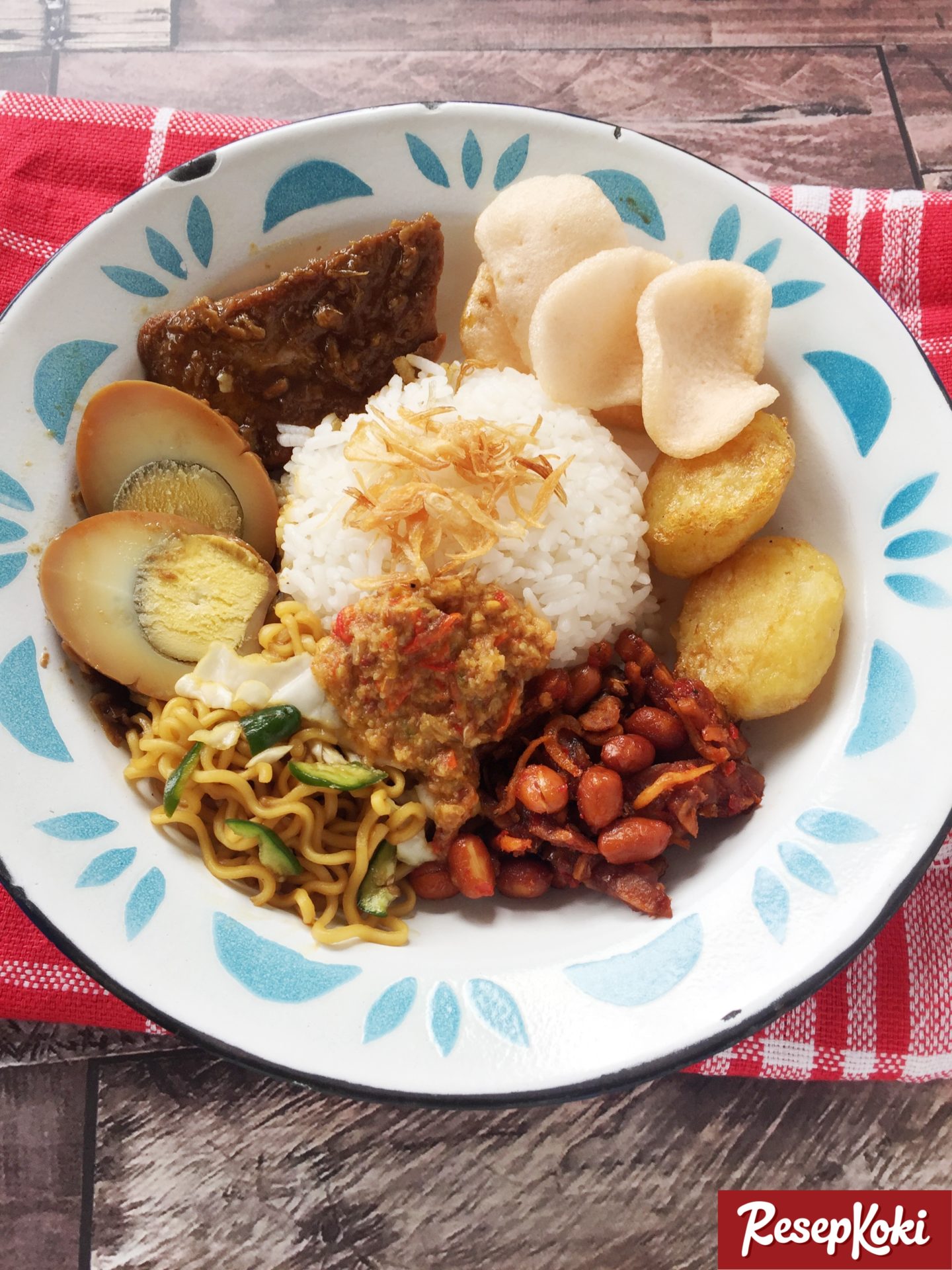 Nasi Uduk Komplit khas Betawi Jakarta Resep ResepKoki