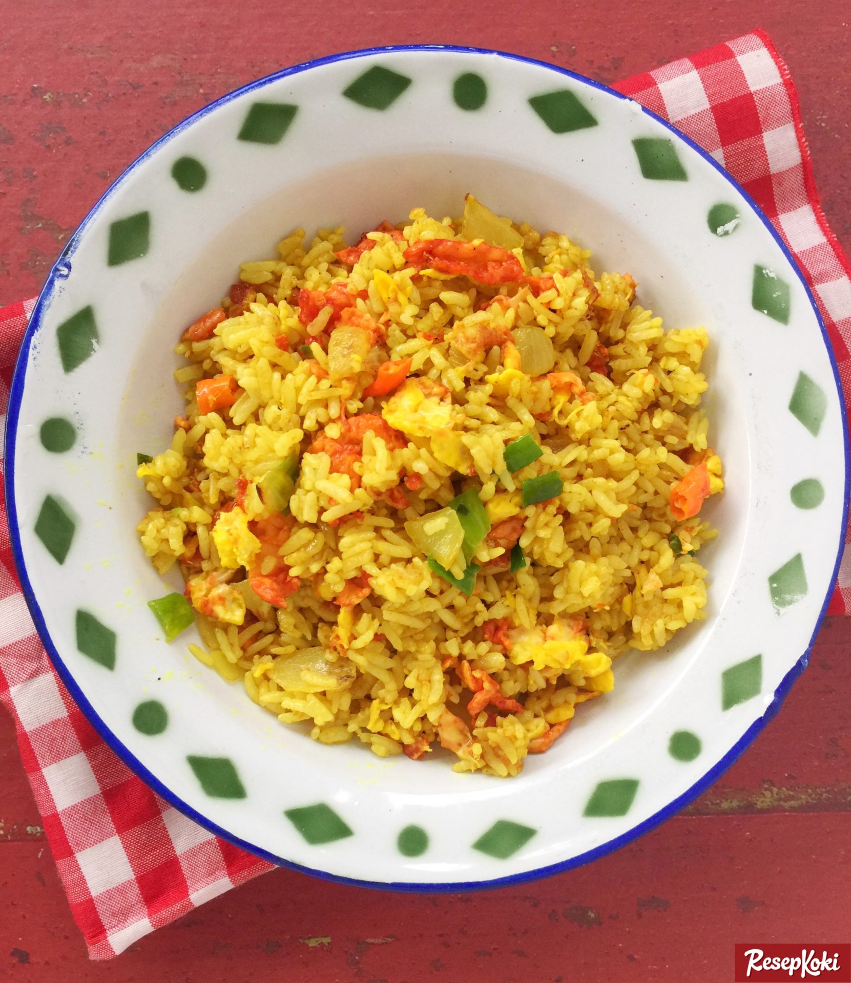 Nasi Goreng Kuning Nikmat dan Sederhana Resep ResepKoki
