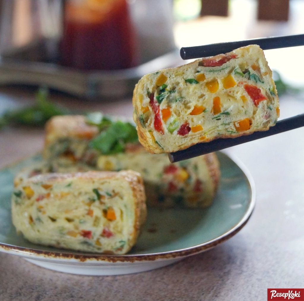 Egg Roll Lembut (Telur Dadar Gulung) ala Korea - Resep | ResepKoki
