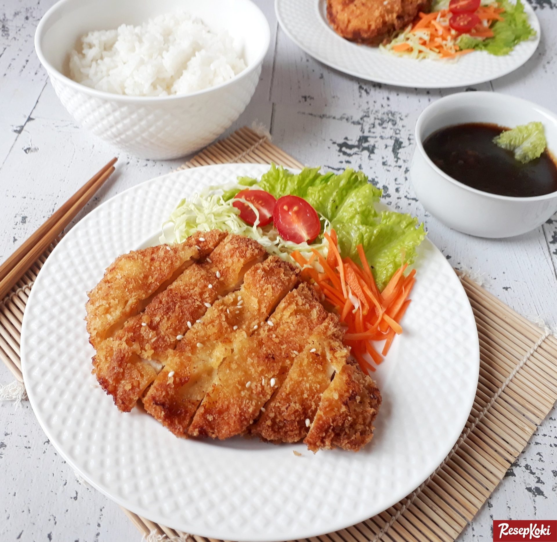 Chicken (Ayam) Katsu Garing dan Simpel ala Jepang Resep ResepKoki