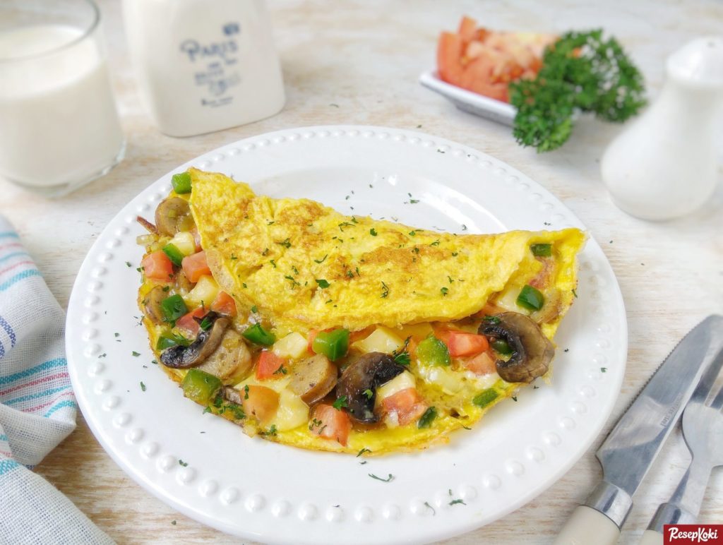 Omelette Enak Praktis Lengkap - Resep  ResepKoki