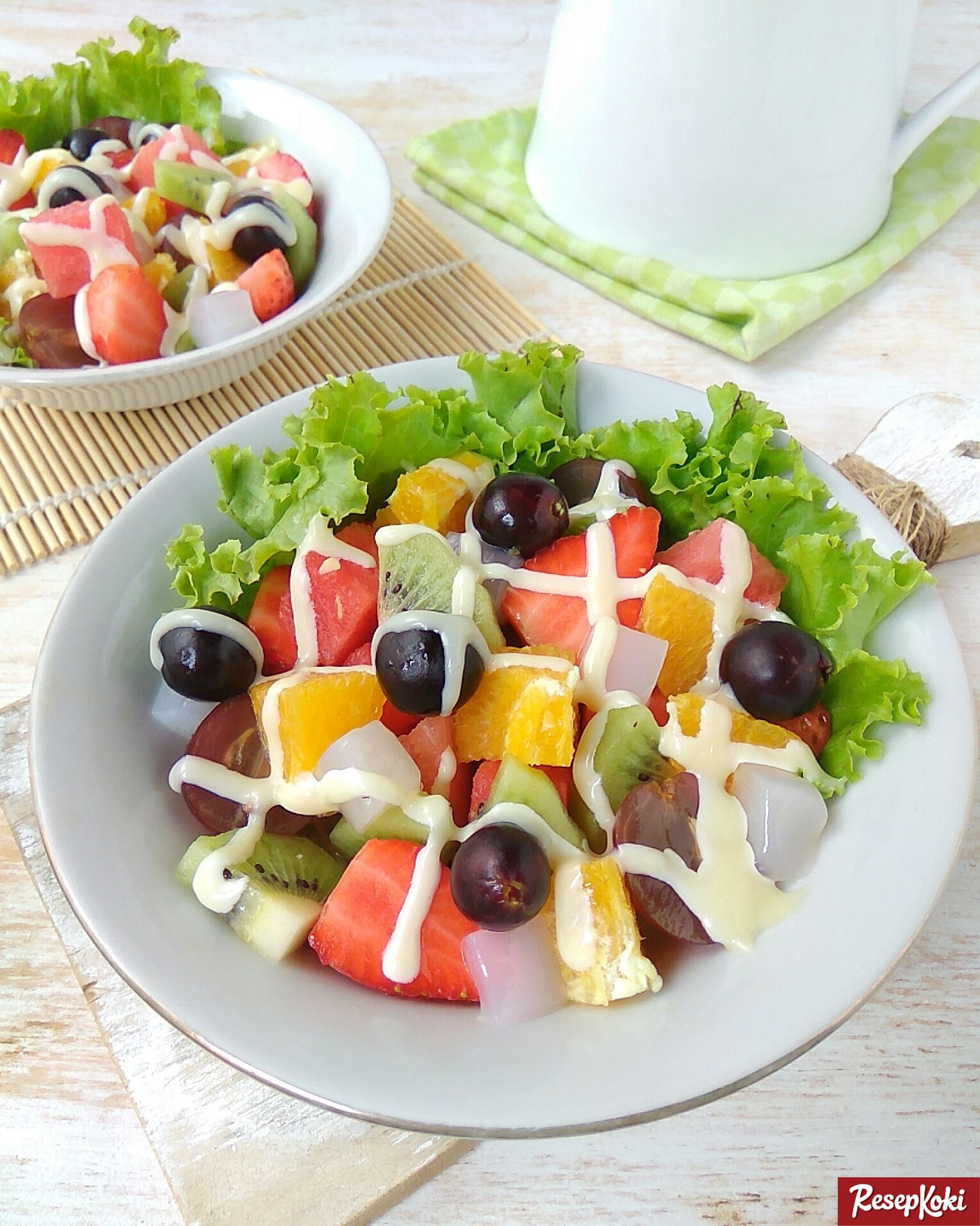 Gambar Hasil Membuat Resep Salad Buah (Fruit)