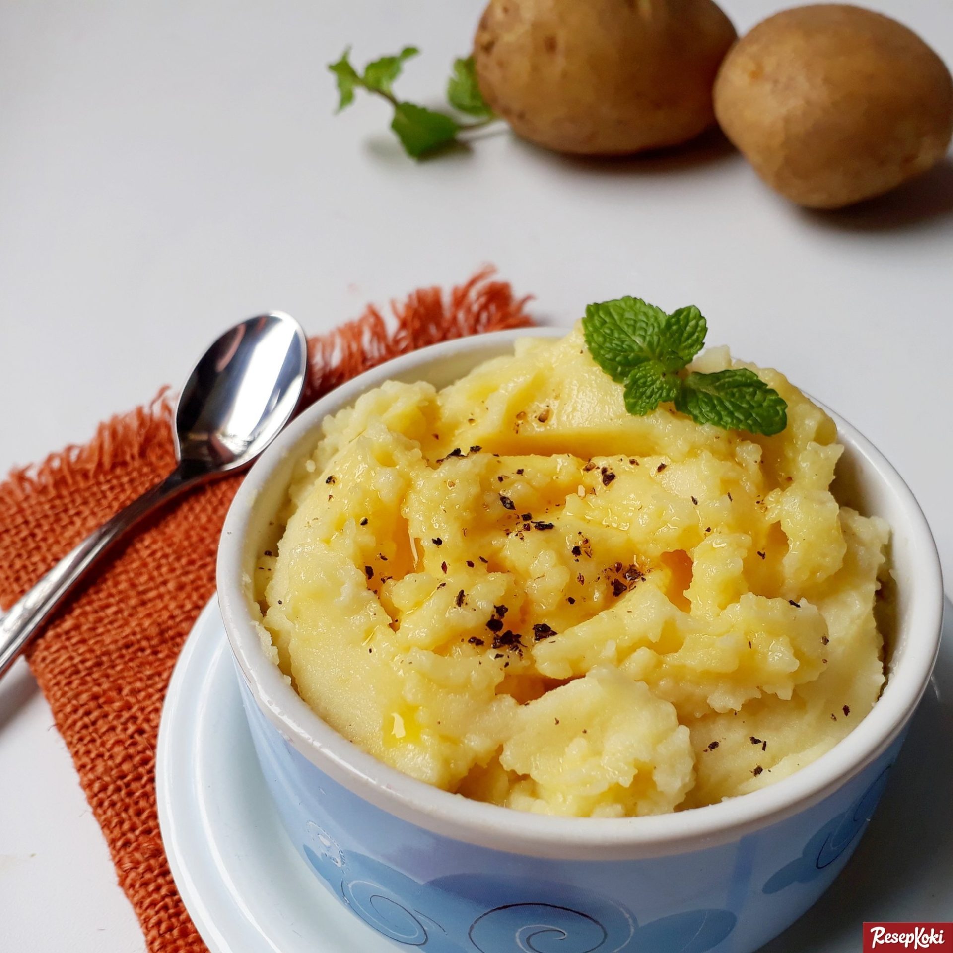 mashed potato lembut